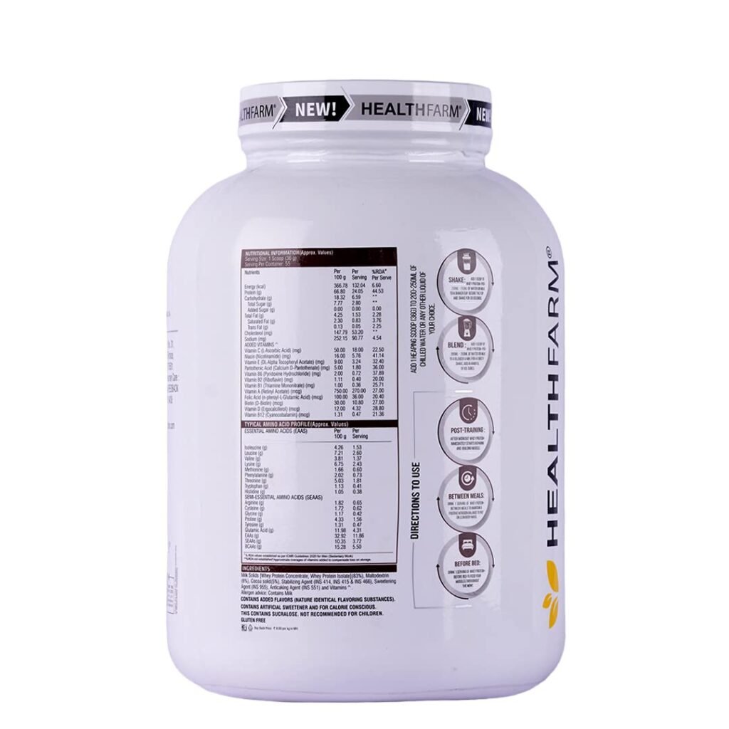 HEALTHFARM WHEY PROTEIN PLUS – The Nutri Station
