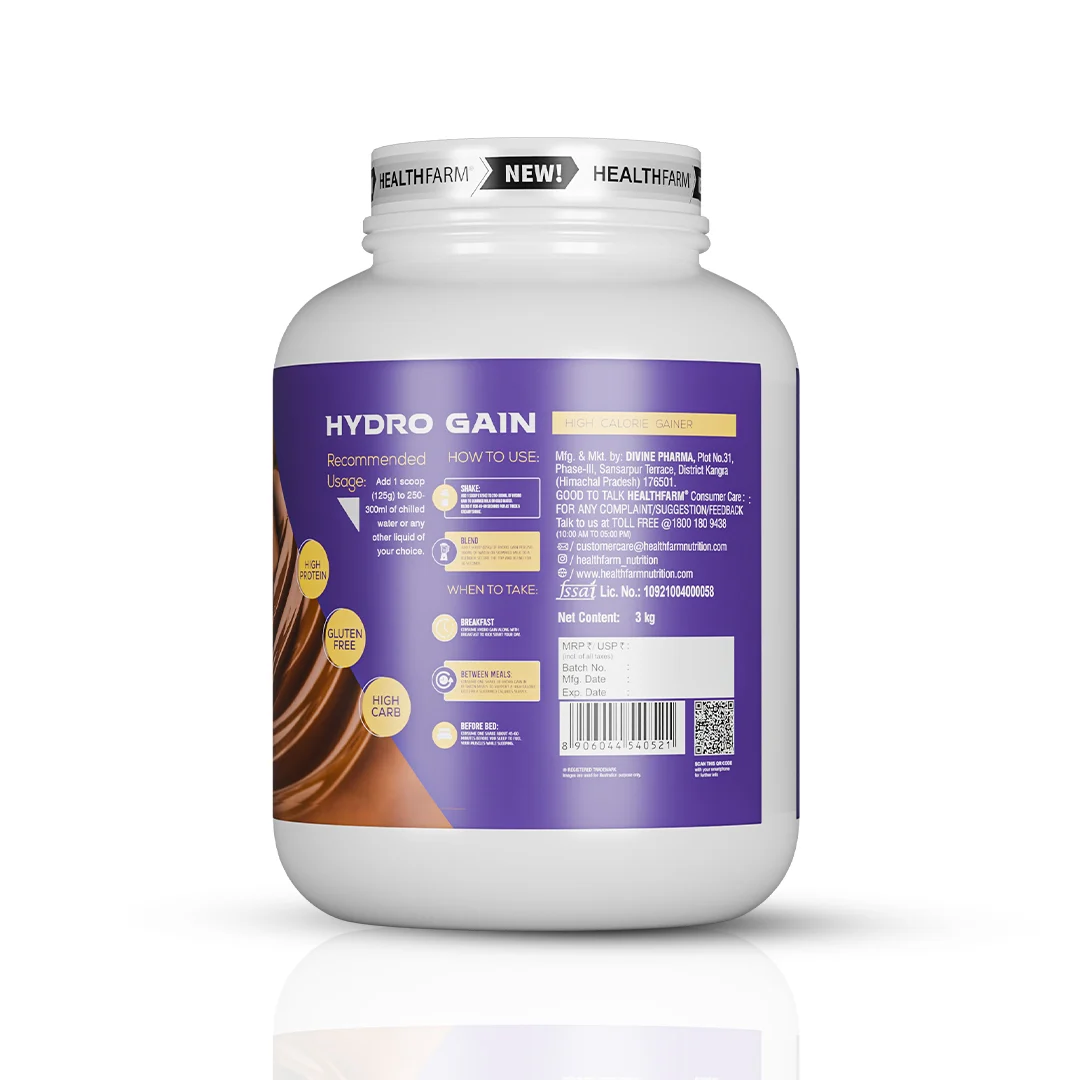 variant-1031-image_2-Healthfarm_Hydro_Gain_Muscle_Mass_Gainer__3_Kg_66_Lb_Chocolate_Gateau