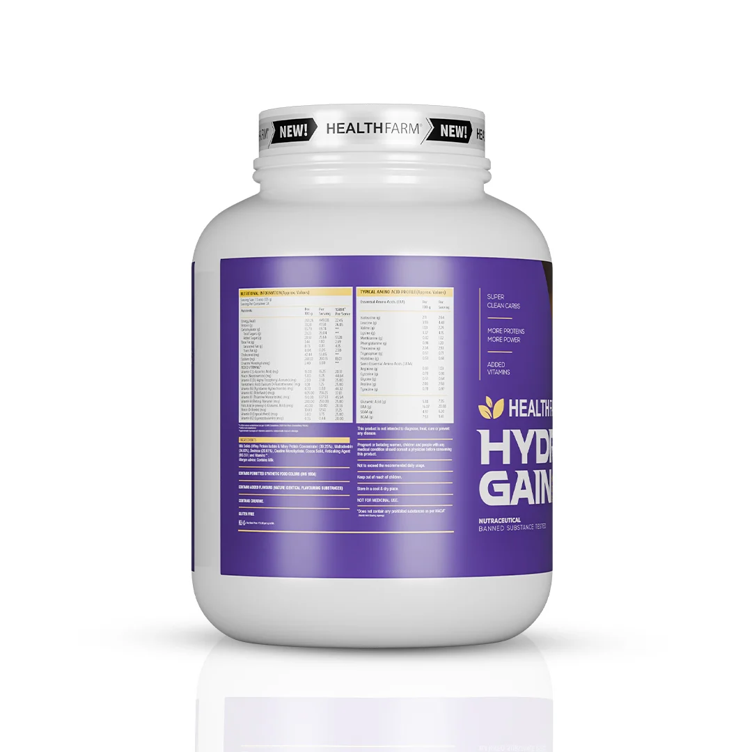 variant-1031-image_3-Healthfarm_Hydro_Gain_Muscle_Mass_Gainer__3_Kg_66_Lb_Chocolate_Gateau