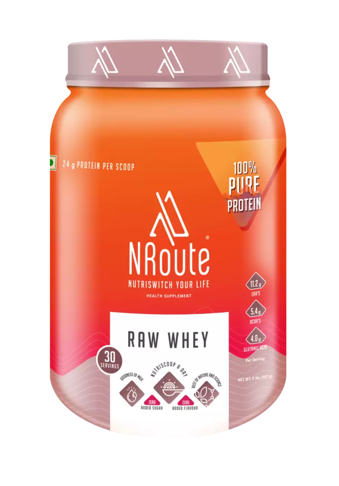 NROUTE RAW WHEY PROTEIN POWDER – The Nutri Station